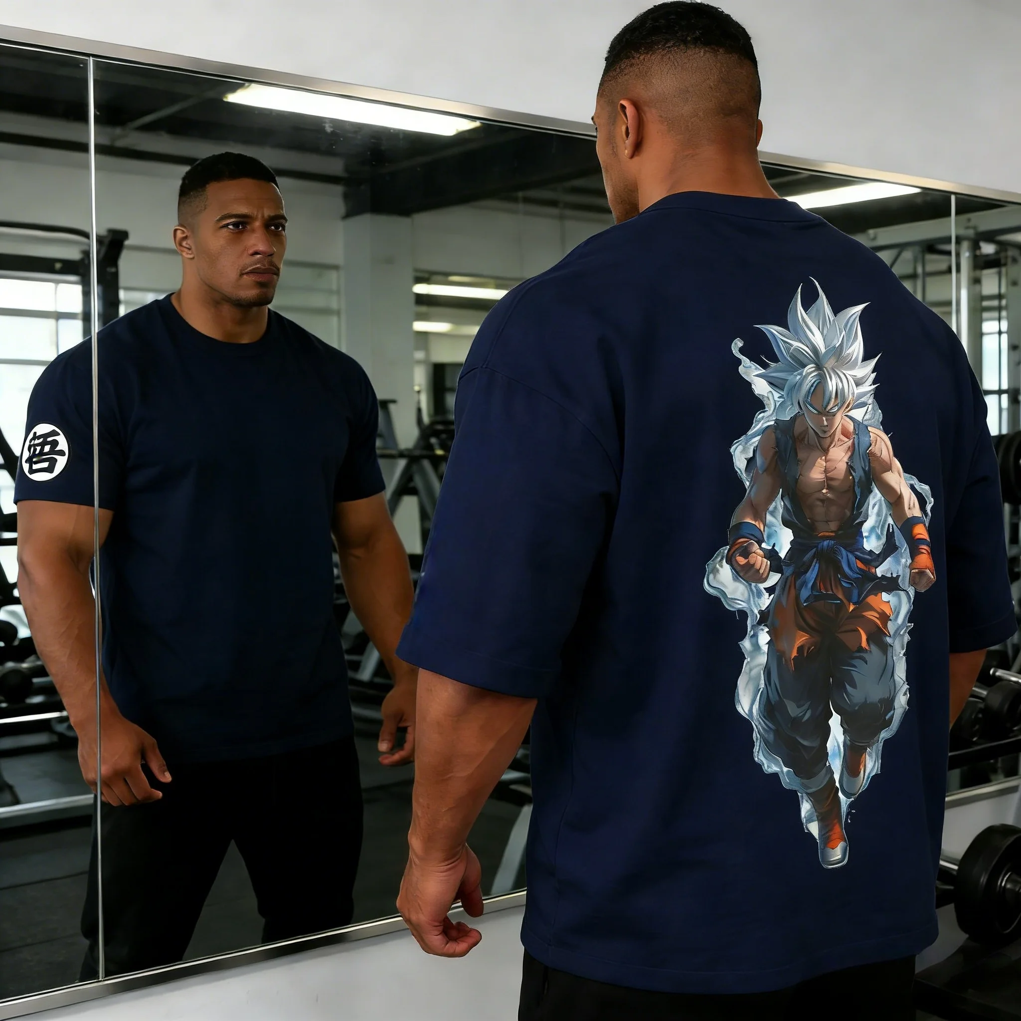 Dragon Ball Sun Wukong Free Ultimate Skill Super Large Edition Navy Blue Gym T-shirt Suitable for Dragon Ball Fans
Dragon Ball Sun Wukong Free Ultimate Skill Super Large Edition Navy Blue Gym T-shirt Suitable for Dragon Ball Fans