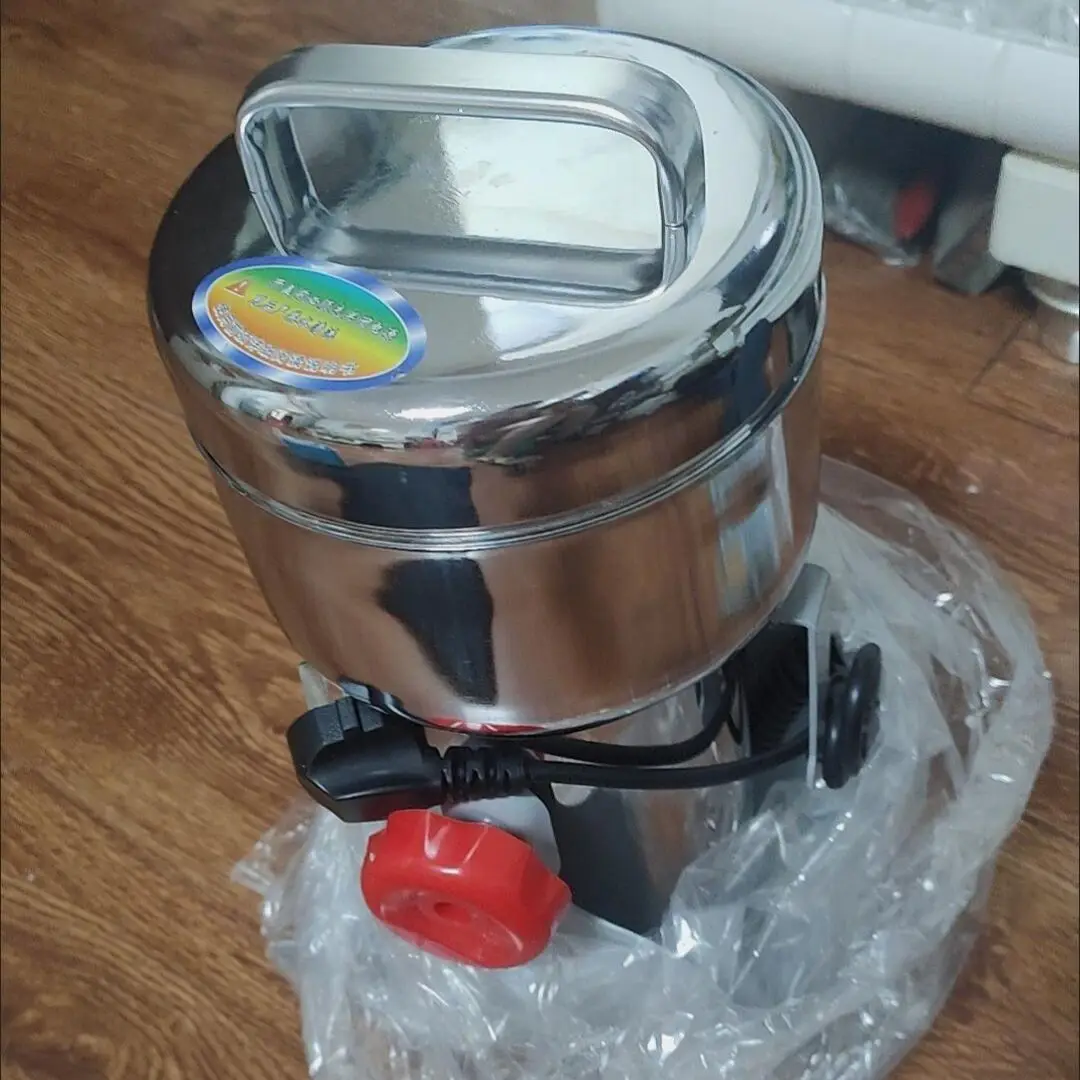 2500G высокоскоростная шлифовальная машина из нержавеющей стали, многофункциональная поворотная мельница, пищевая мельница, шлифовальный станок
2500G высокоскоростная шлифовальная машина из нержавеющей стали, многофункциональная поворотная мельница, пищевая мельница, шлифовальный станок