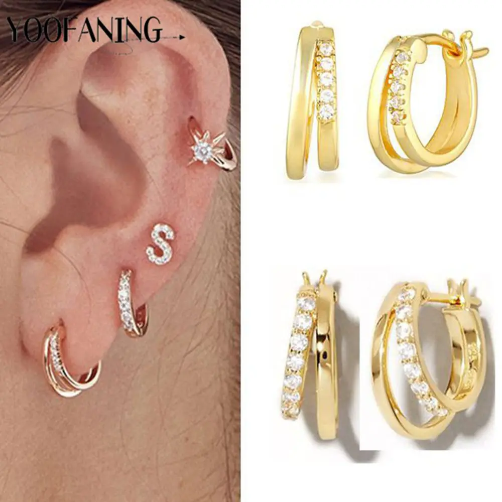 925 Sterling Silver Ear Needle Elegant Gold Silver Earrings Fashionable Jewelry Simple Women's Earrings Jewelry Wedding Gifts
925 Sterling Silver Ear Needle Elegant Gold Silver Earrings Fashionable Jewelry Simple Women's Earrings Jewelry Wedding Gifts