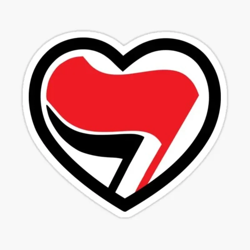 Anti-fascist Flag Sign Symbol Creative Car Sticker Helmet Racing Camper Bicycle Decal
Anti-fascist Flag Sign Symbol Creative Car Sticker Helmet Racing Camper Bicycle Decal