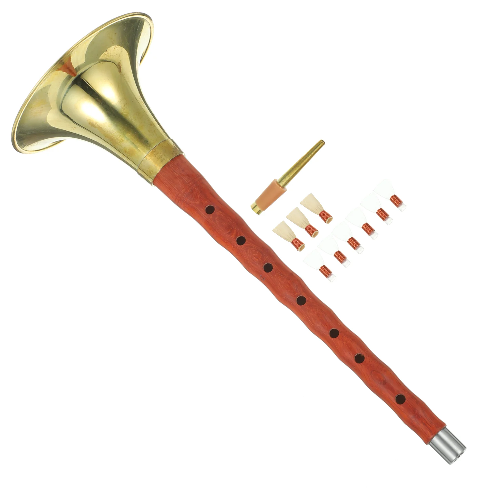 D Adjustment Suona Horn Rosewood Wind Instrument Music Chinese Professional National Red Pear Premium Beginners Use
D Adjustment Suona Horn Rosewood Wind Instrument Music Chinese Professional National Red Pear Premium Beginners Use