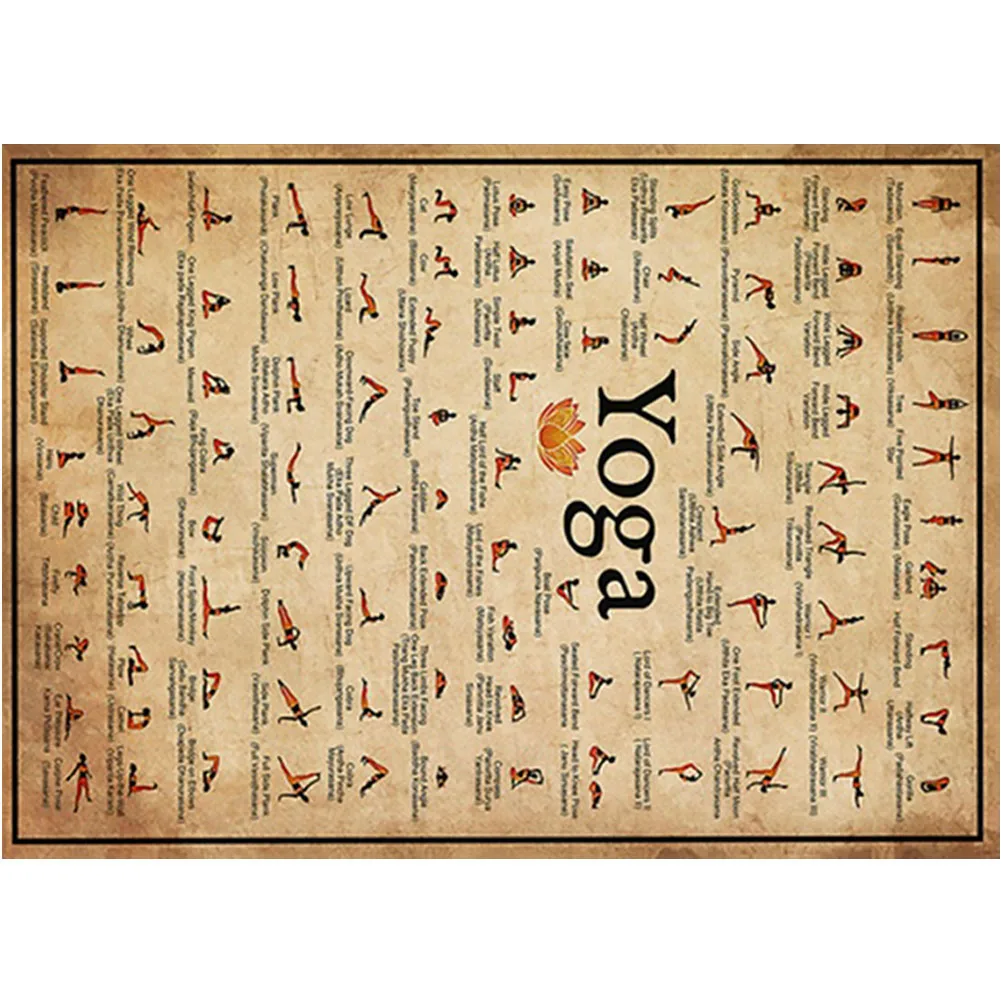 Yoga Pose Poster Canvas Wall Picture Home Decor Living Room Background Wear Resistant Yoga Posture Room Decor Replaceable
Yoga Pose Poster Canvas Wall Picture Home Decor Living Room Background Wear Resistant Yoga Posture Room Decor Replaceable