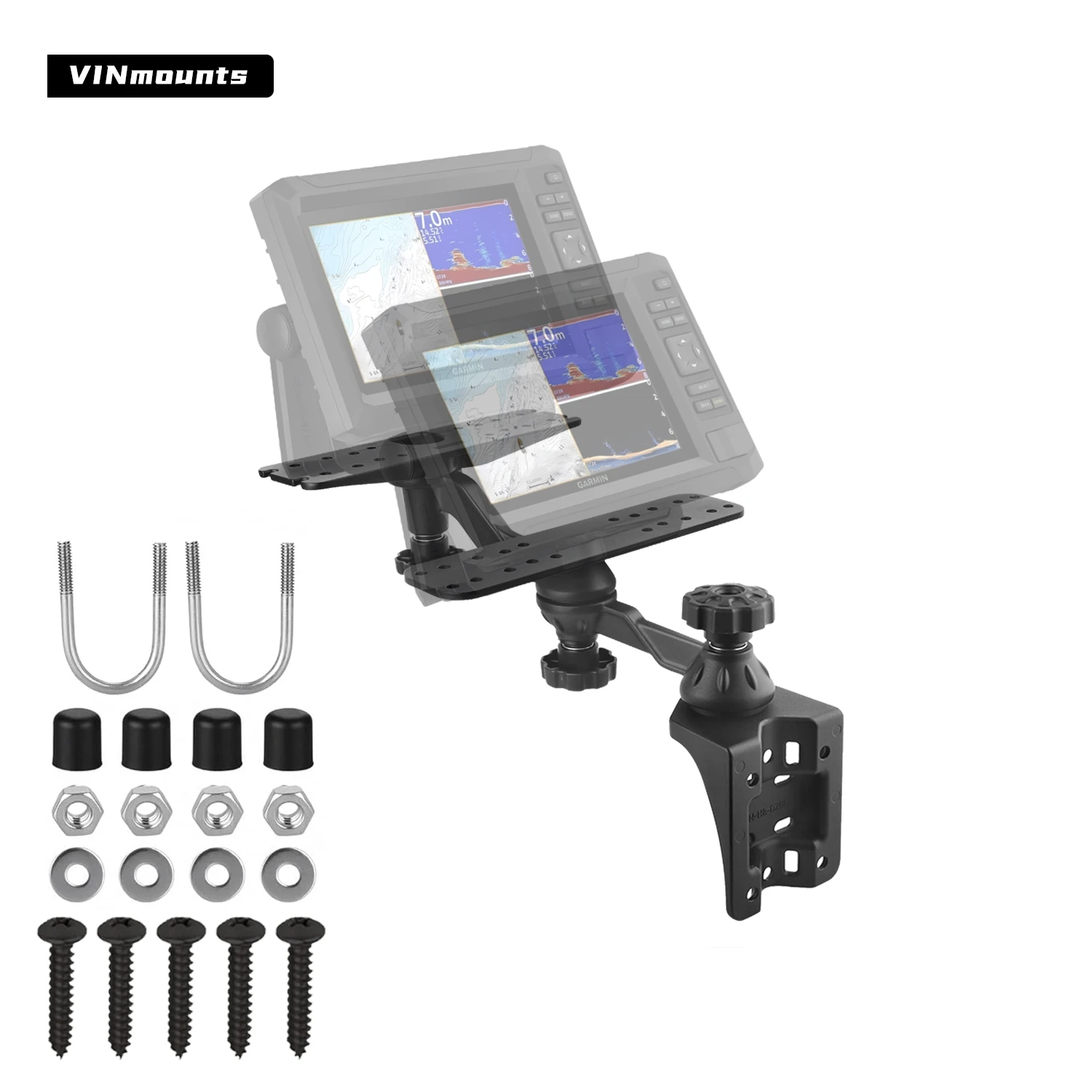 Adjustable FishFinder WallMount Bracket withDual AMPS Aluminum Plate,Sonar GPS Installation 360°RotatingMarine ElectronicsMounts
Adjustable FishFinder WallMount Bracket withDual AMPS Aluminum Plate,Sonar GPS Installation 360°RotatingMarine ElectronicsMounts