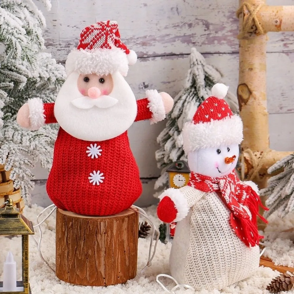 Christmas Eve Snowman Christmas Candy Bag Santa Claus Reusable Christmas Doll Bag Cartoon Knitted Gift Bag New Year Celebration
Christmas Eve Snowman Christmas Candy Bag Santa Claus Reusable Christmas Doll Bag Cartoon Knitted Gift Bag New Year Celebration