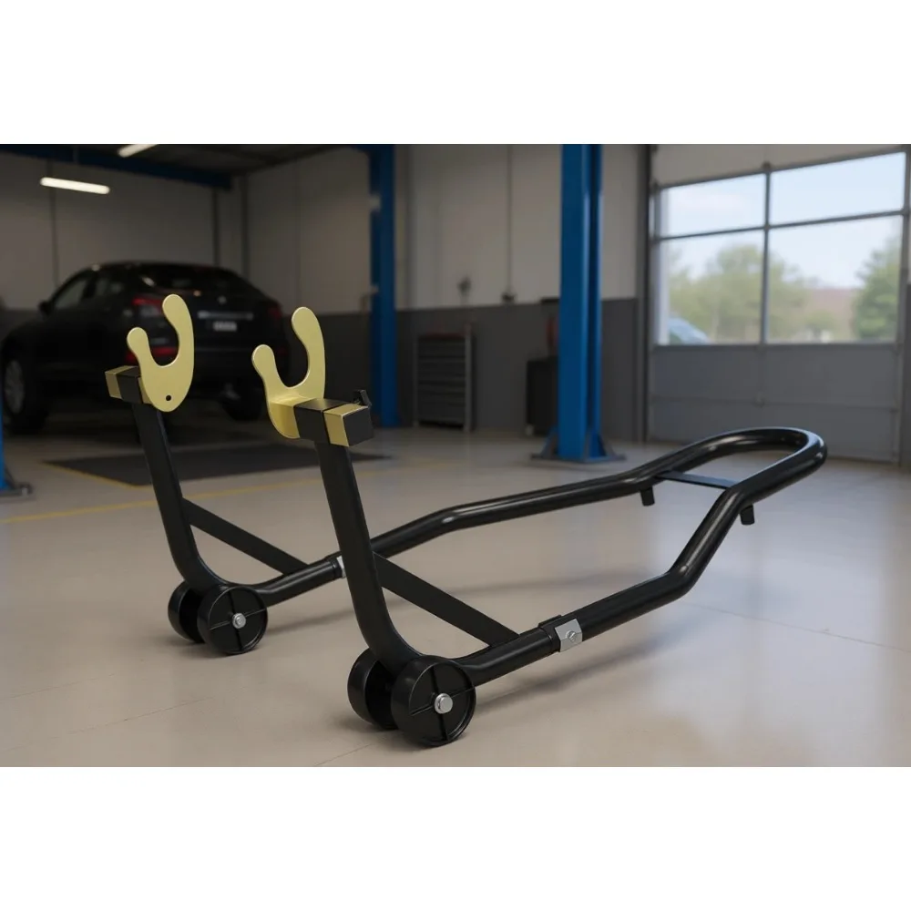 Rear Motorcycle Stand 450LB Capacity Adjustable Swingarm Spool Black
Rear Motorcycle Stand 450LB Capacity Adjustable Swingarm Spool Black