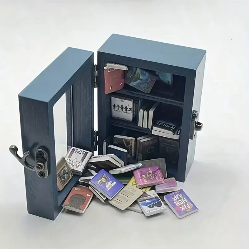 Коллекция мини-книжек + 60 мини-книг встряхивать в органайзер приносит вас хорошее настроение для декора домашнего офиса, декоративные украшения
Коллекция мини-книжек + 60 мини-книг встряхивать в органайзер приносит вас хорошее настроение для декора домашнего офиса, декоративные украшения