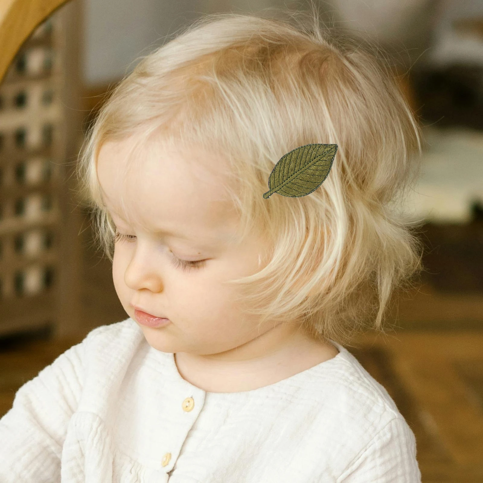 3 Pcs Green Leaf Hair Clips Embroidered Aluminum Women Barrettes Kids Girls Hair Accessories Fashion Department
3 Pcs Green Leaf Hair Clips Embroidered Aluminum Women Barrettes Kids Girls Hair Accessories Fashion Department