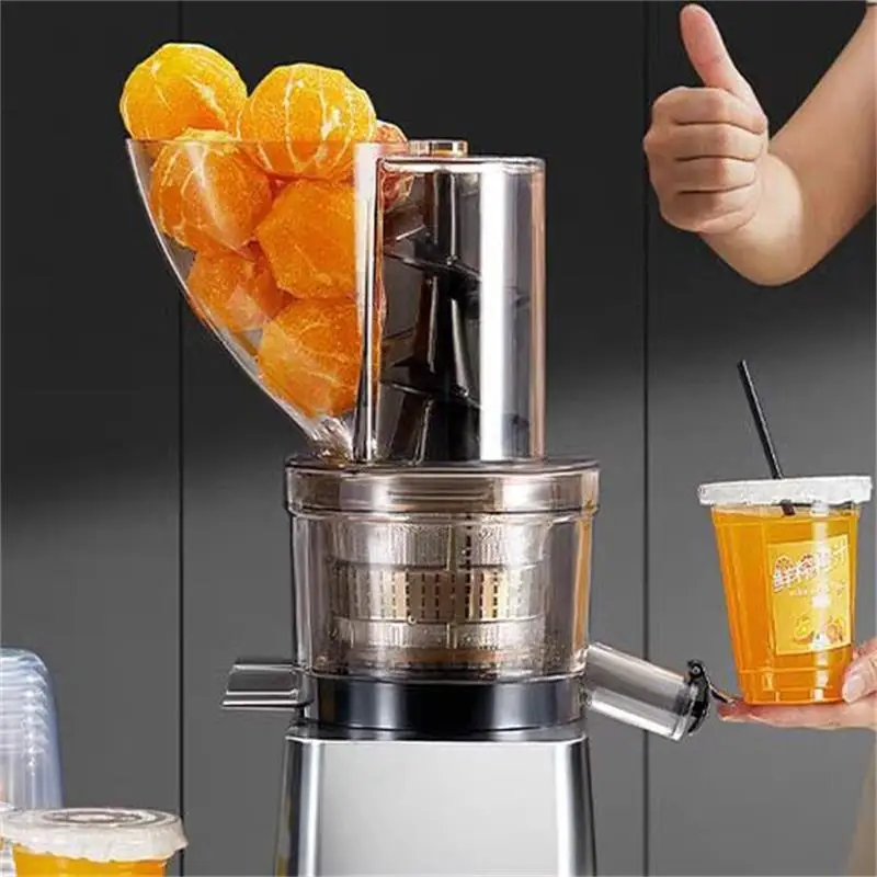 500W Masticating Big Mouth Slow Speed Cold Pressed Passion Fruit Vegetable Commercial Juicer Machine
500W Masticating Big Mouth Slow Speed Cold Pressed Passion Fruit Vegetable Commercial Juicer Machine