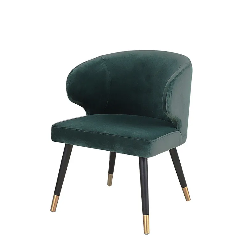 Nordic light luxury solid wood dining chair, restaurant armchair, leather upholstered leisure chair
Nordic light luxury solid wood dining chair, restaurant armchair, leather upholstered leisure chair