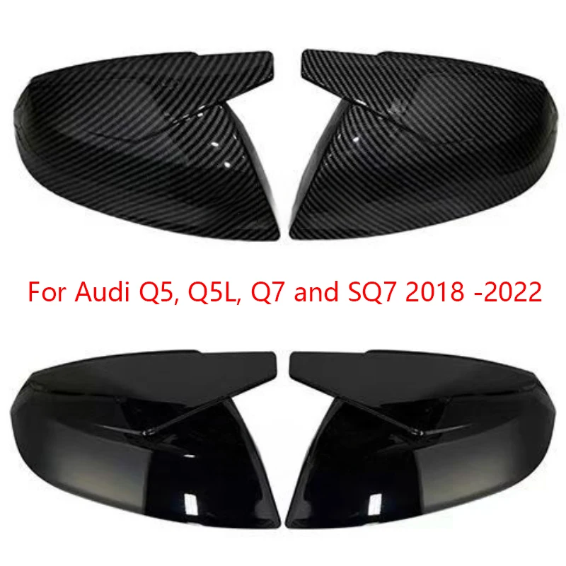 For Audi Q5, Q5L, Q7 and SQ7 2018 -2022 Car Rearview Side Mirror Cover Wing Cap Sticker Exterior Door Case Trim
For Audi Q5, Q5L, Q7 and SQ7 2018 -2022 Car Rearview Side Mirror Cover Wing Cap Sticker Exterior Door Case Trim