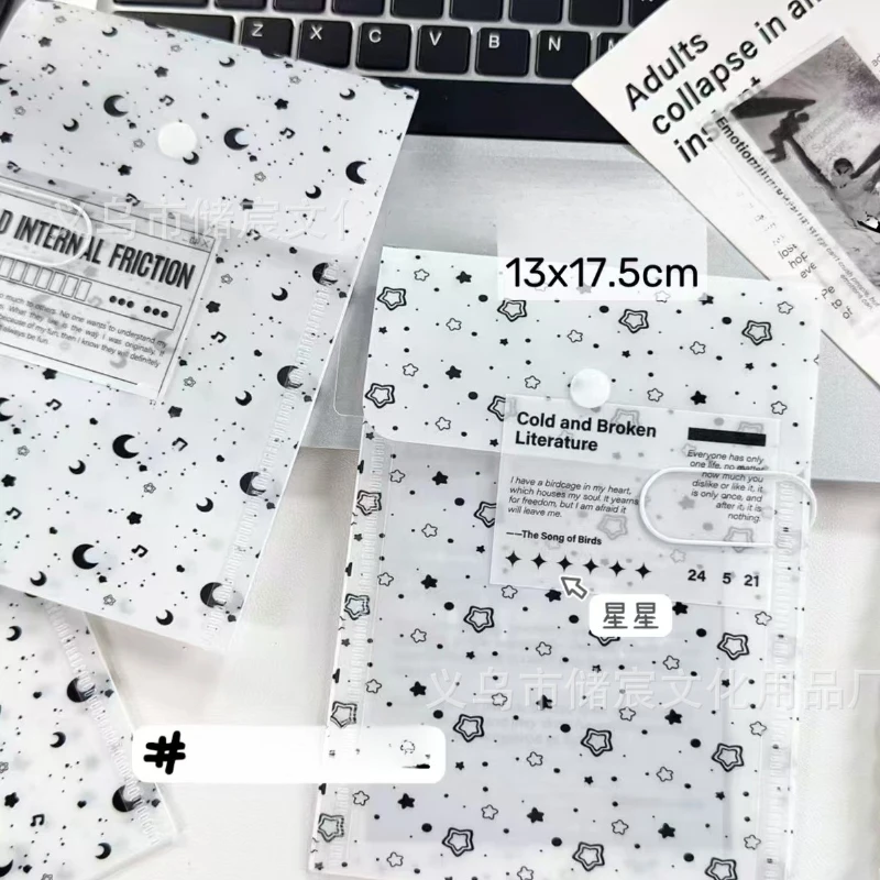 5pcs/set Star Moon Snap Button Sticker Bag Vertical Kpop Photocard Holder for Kawaii Storage Pouch Snap Cute Gift Packaging
5pcs/set Star Moon Snap Button Sticker Bag Vertical Kpop Photocard Holder for Kawaii Storage Pouch Snap Cute Gift Packaging