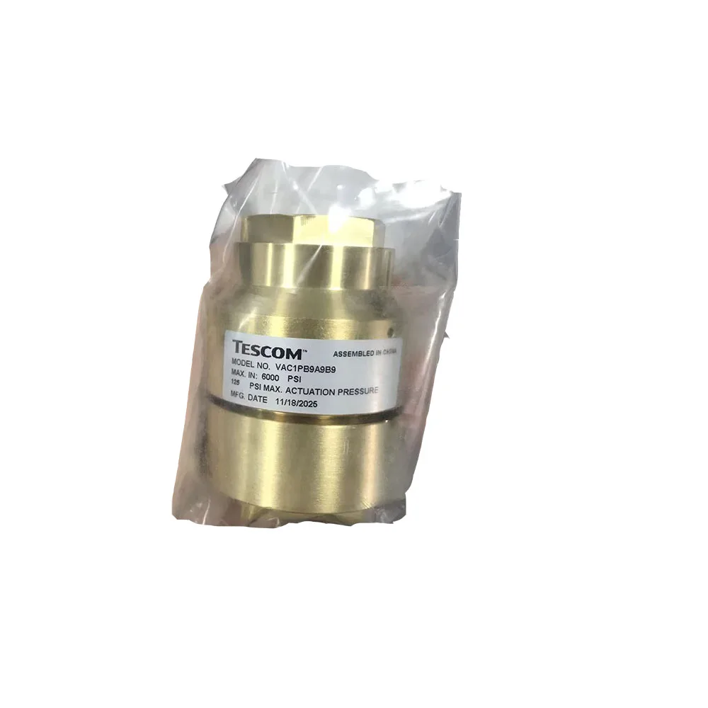 Original and New TESCOM Flow Control Valve VAC 1PB9A9B9 VAC1PB9A9B9
Original and New TESCOM Flow Control Valve VAC 1PB9A9B9 VAC1PB9A9B9