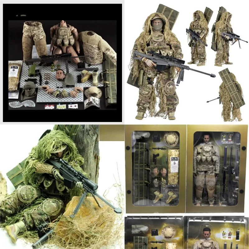 NB07 NB08 1/6 Scale Male Soldier Multi-Piece Plastic Collection Sniper with Barrett Military Model for 12inch Action Figures
NB07 NB08 1/6 Scale Male Soldier Multi-Piece Plastic Collection Sniper with Barrett Military Model for 12inch Action Figures