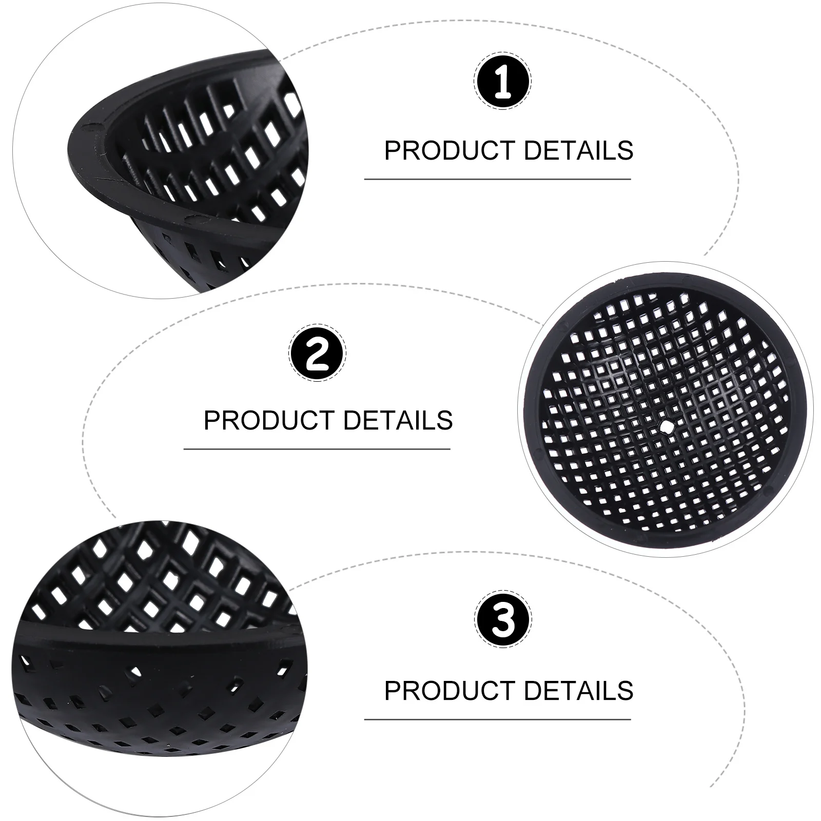 20 pcs Bonsai Bottom Grid Mats Flowerpot Mesh Pads Bowl Shape Drainage Gaskets Breathable Pot Base Filter For Planters Garden 
20 pcs Bonsai Bottom Grid Mats Flowerpot Mesh Pads Bowl Shape Drainage Gaskets Breathable Pot Base Filter For Planters Garden