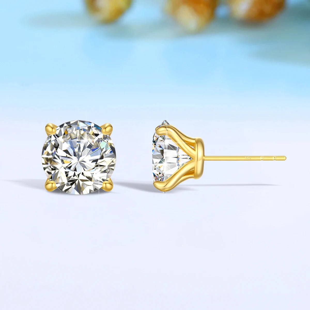 Szjinao 2025 Trending K Gold Earrings 14K 1ct 2ct 3ct Moissanite Jewelry For Women Luxury Brand Diamond Earring Studs Wholesale
Szjinao 2025 Trending K Gold Earrings 14K 1ct 2ct 3ct Moissanite Jewelry For Women Luxury Brand Diamond Earring Studs Wholesale