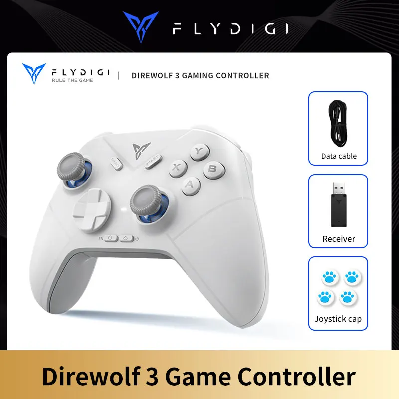Flydigi Direwolf3 Беспроводной игровой контроллер Bluetooth Hall Контроллер функции белья для ПК/NS/TV/мобильного переключателя Новый FLYDIGI
Flydigi Direwolf3 Беспроводной игровой контроллер Bluetooth Hall Контроллер функции белья для ПК/NS/TV/мобильного переключателя Новый FLYDIGI