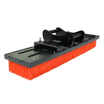 Hot selling bar forklift brush cleaning equipment accessories customized excavator broom