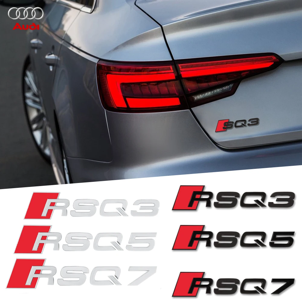 3D ABS Emblem Car Body Rear Trunk Sticker Badge Decoration Accessorie For Audi Sline RSQ7 RSQ5 RSQ3 A3 A4 A5 A6 b6 b7 b9 8p b8
3D ABS Emblem Car Body Rear Trunk Sticker Badge Decoration Accessorie For Audi Sline RSQ7 RSQ5 RSQ3 A3 A4 A5 A6 b6 b7 b9 8p b8