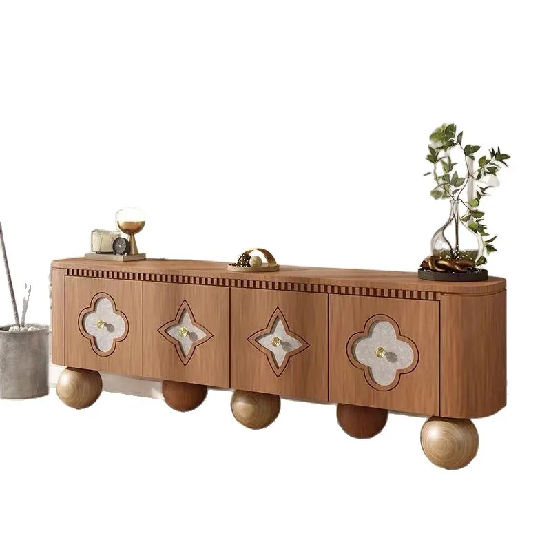 Nordic medieval cream TV cabinet living room bedroom locker simple solid wood shell retro small apartment floor cabinet
Nordic medieval cream TV cabinet living room bedroom locker simple solid wood shell retro small apartment floor cabinet