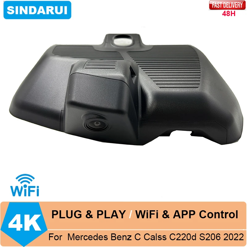 Индивидуальный автомобильный видеорегистратор для Mercedes Benz C Class C260 C260L C220d S206, высокая версия 2023 2024, 4K UHD Plug and Play, Wi-Fi, видеорегистратор
Индивидуальный автомобильный видеорегистратор для Mercedes Benz C Class C260 C260L C220d S206, высокая версия 2023 2024, 4K UHD Plug and Play, Wi-Fi, видеорегистратор