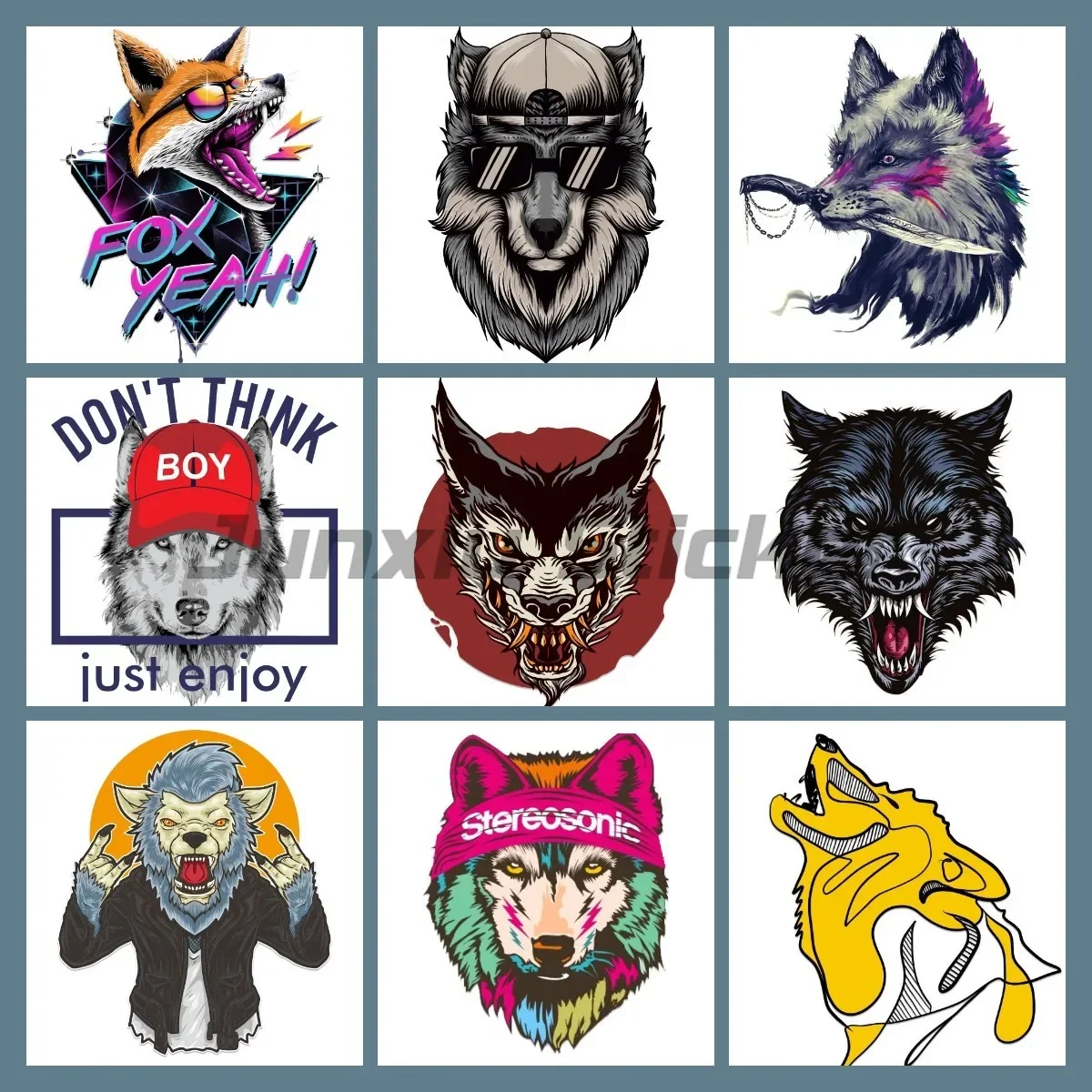 handsome Wolf Head personalized Stickers Motorcycle Vinyl Window Wall Rooms Truck helmet Laptop Car decals customizable
handsome Wolf Head personalized Stickers Motorcycle Vinyl Window Wall Rooms Truck helmet Laptop Car decals customizable