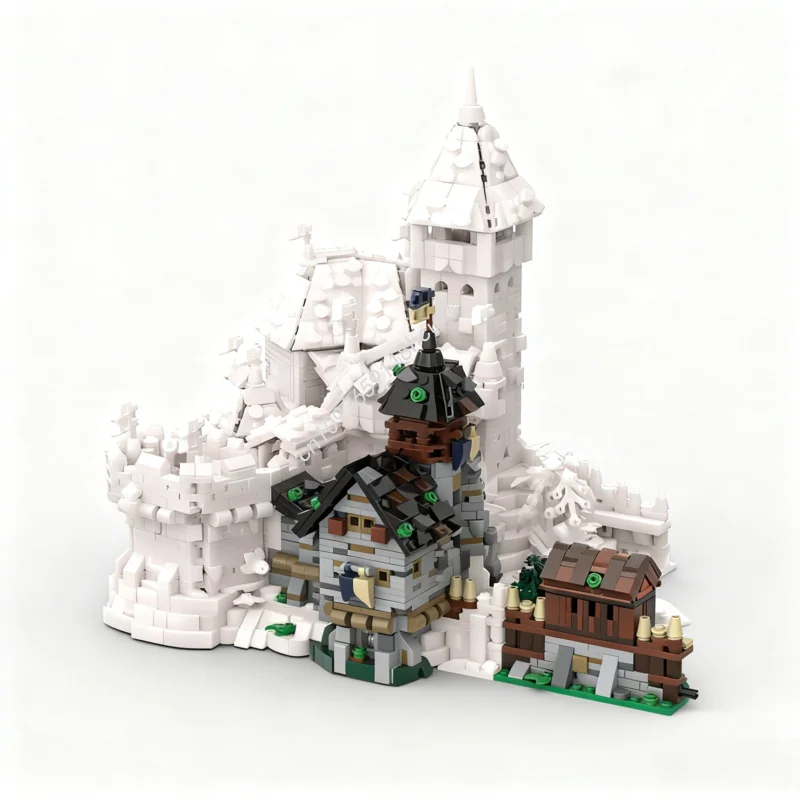944 шт. MOC Mini Blaustein Castle Gate House Модульная модель здания, блоки, игрушки для рукоделия, креативное образование на день рождения, рождественские подарки
944 шт. MOC Mini Blaustein Castle Gate House Модульная модель здания, блоки, игрушки для рукоделия, креативное образование на день рождения, рождественские подарки