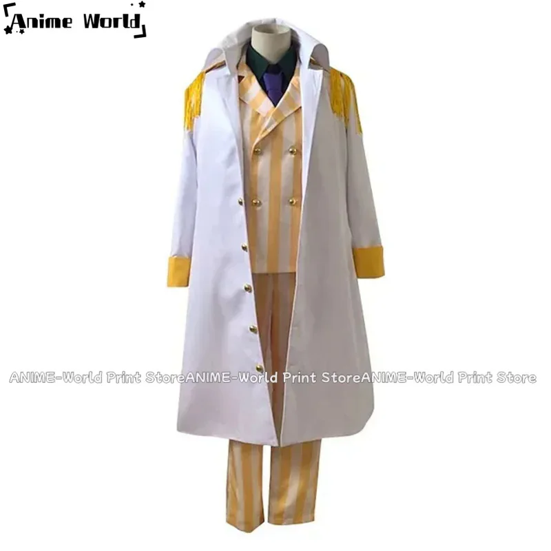 《Custom Size》Anime Cosplay Gorousei Kizaru Taisho Borsalino Costume Piece Admiral Uniform Suit Adult Unisex Halloween Outfit
《Custom Size》Anime Cosplay Gorousei Kizaru Taisho Borsalino Costume Piece Admiral Uniform Suit Adult Unisex Halloween Outfit