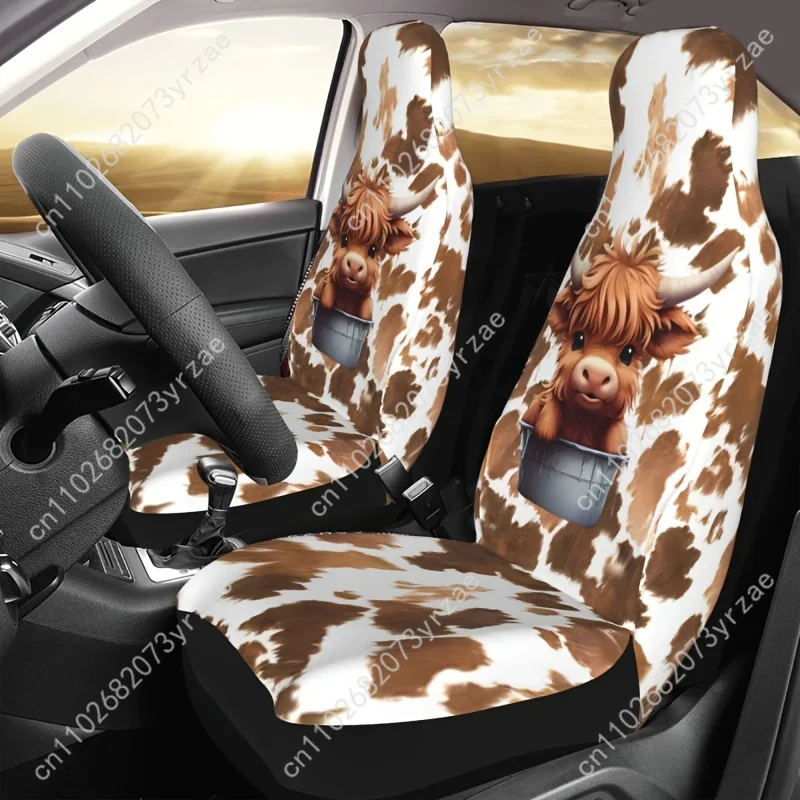 Cute Highland Cow Car Seat Covers Universal Environmentally Friendly Interior Decorations Comfortable Breathable Car Seat Covers
Cute Highland Cow Car Seat Covers Universal Environmentally Friendly Interior Decorations Comfortable Breathable Car Seat Covers