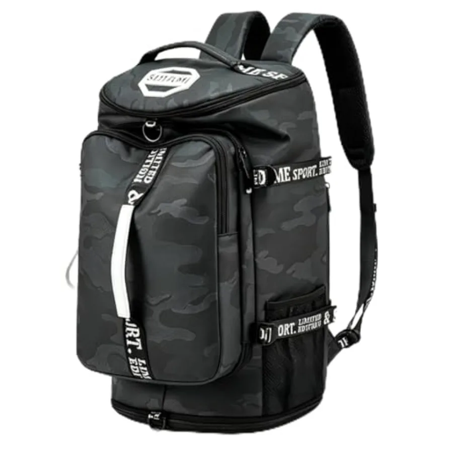 Gym Duffle Bag Backpack with Shoe Compartment, 4 ways Travel Backpack for Women and Men, Multi-Functional Weekender bag with Wa
Gym Duffle Bag Backpack with Shoe Compartment, 4 ways Travel Backpack for Women and Men, Multi-Functional Weekender bag with Wa
