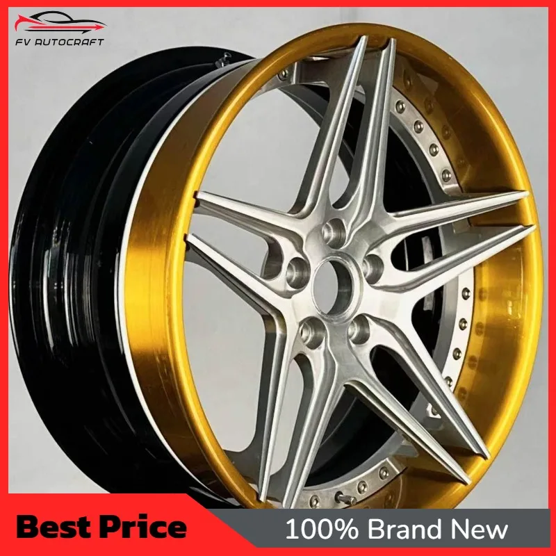 【2026】Racing Performance VIP Supercar Style 18 19 20 21 22 24 Inch Brushed Silver Gold Polished Lip 2-PC Forged Wheels For Luxur
【2026】Racing Performance VIP Supercar Style 18 19 20 21 22 24 Inch Brushed Silver Gold Polished Lip 2-PC Forged Wheels For Luxur