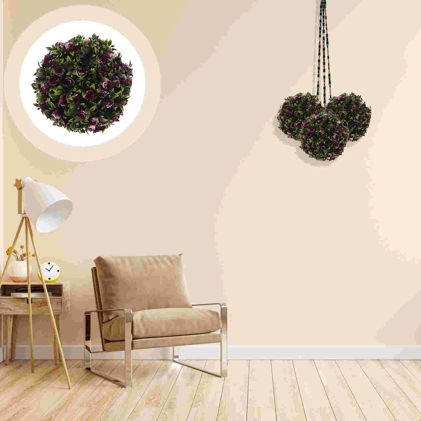 Filler Green Plant Flower Ball Decorative Ceiling Ornaments Fake Grass Purple Plastic Topiary
Filler Green Plant Flower Ball Decorative Ceiling Ornaments Fake Grass Purple Plastic Topiary
