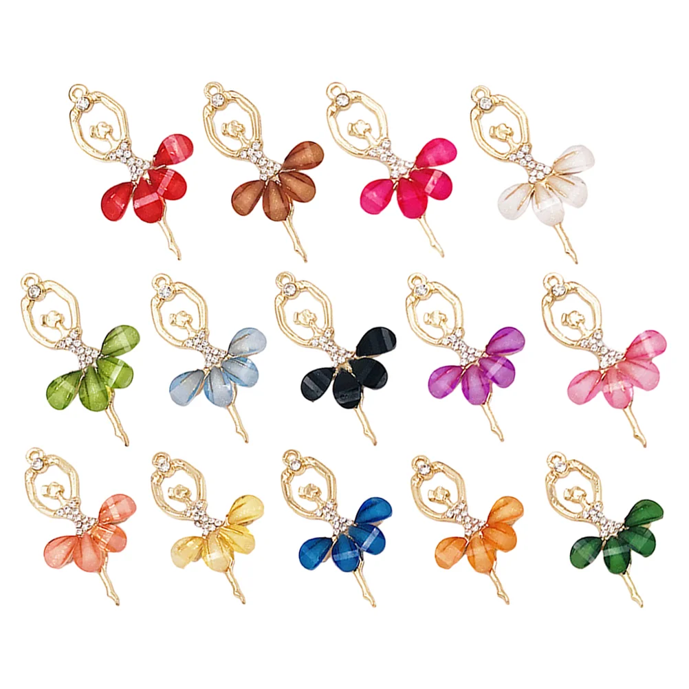 Rhinestone Bracelet Ballet Girl Pendant Charm Necklace Personality Jewelry Pendants Charms Crystal Dancer Bulk Ornaments
Rhinestone Bracelet Ballet Girl Pendant Charm Necklace Personality Jewelry Pendants Charms Crystal Dancer Bulk Ornaments