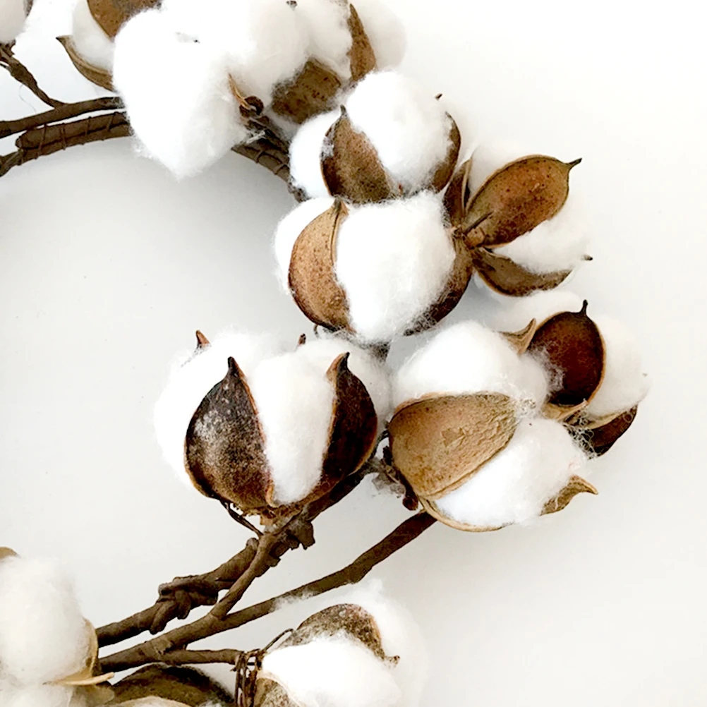 Cotton Wreath Farmhouse Decor Christmas Door Garland Wall Garden Decoration Party Holiday Home Office Balcony Staircase
Cotton Wreath Farmhouse Decor Christmas Door Garland Wall Garden Decoration Party Holiday Home Office Balcony Staircase