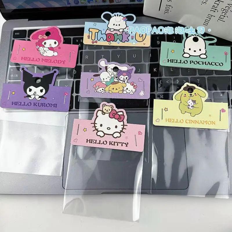 Hello Kitty Cartoon 8x10cm Flat Pocket Cute Sanrio Card Head Folded Hairpin Hair Rope Decoration Paper Cards Wholesale Bag Case
Hello Kitty Cartoon 8x10cm Flat Pocket Cute Sanrio Card Head Folded Hairpin Hair Rope Decoration Paper Cards Wholesale Bag Case