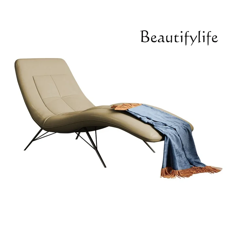 Minimalist first-layer cowhide sofa chaise longue modern simple balcony high-end lazy leather leisure recliner
Minimalist first-layer cowhide sofa chaise longue modern simple balcony high-end lazy leather leisure recliner