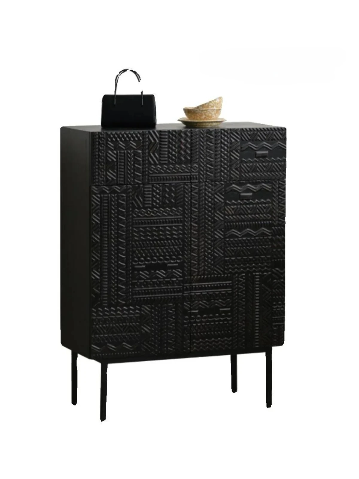 Wabi sandy wind minimalist shoe cabinet retro solid wood carving flower medieval entrance storage light luxury wall side cabinet
Wabi sandy wind minimalist shoe cabinet retro solid wood carving flower medieval entrance storage light luxury wall side cabinet