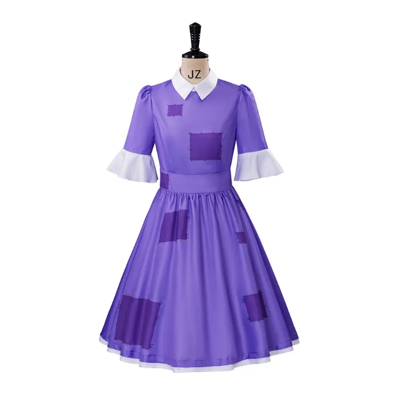 Cartoon Amazing Ragatha Cosplay Costume for Adult Women Rag Purple Dress Pomni Printed Dress Halloween Stage Performance Dress
Cartoon Amazing Ragatha Cosplay Costume for Adult Women Rag Purple Dress Pomni Printed Dress Halloween Stage Performance Dress
