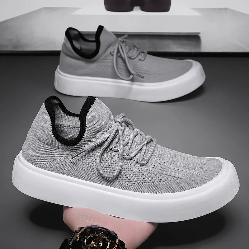 2025 summer men's breathable mesh running shoes flying woven casual sports fashion shoes low top board shoes cloth shoes
2025 summer men's breathable mesh running shoes flying woven casual sports fashion shoes low top board shoes cloth shoes