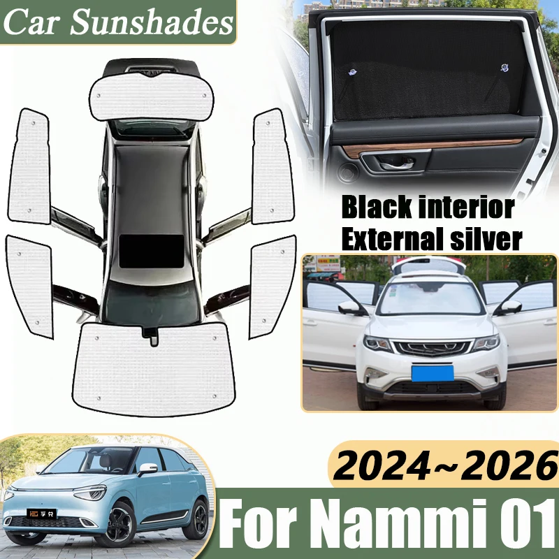 Автомобильные солнцезащитные козырьки с защитой от УФ-лучей для Dongfeng Nammi 01 Box 2024 ~ 2026, солнцезащитный крем, защита окна, конфиденциальность, полное покрытие, солнцезащитный козырек, аксессуары
Автомобильные солнцезащитные козырьки с защитой от УФ-лучей для Dongfeng Nammi 01 Box 2024 ~ 2026, солнцезащитный крем, защита окна, конфиденциальность, полное покрытие, солнцезащитный козырек, аксессуары