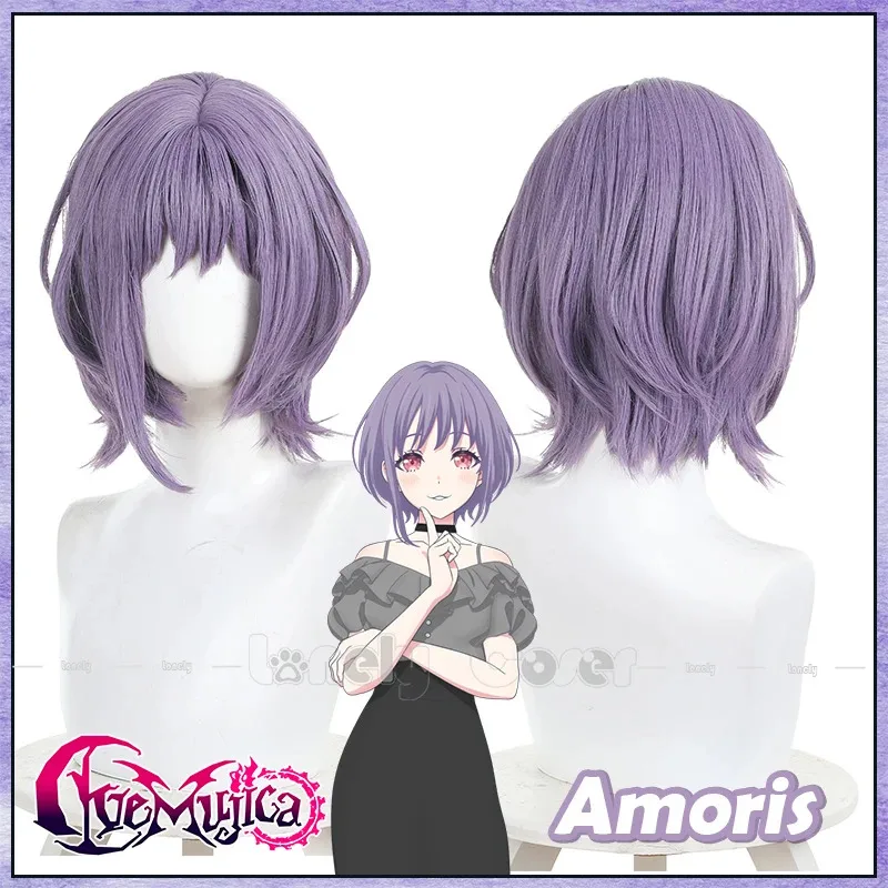 Лили 123, аниме Bang Dream! Ave Mujica Amoris Косплей Парик Nyamu Yūtenji Мусто-фиолетовая стрижка Боб для женщин и девочек Ролевые игры Fre
Лили 123, аниме Bang Dream! Ave Mujica Amoris Косплей Парик Nyamu Yūtenji Мусто-фиолетовая стрижка Боб для женщин и девочек Ролевые игры Fre
