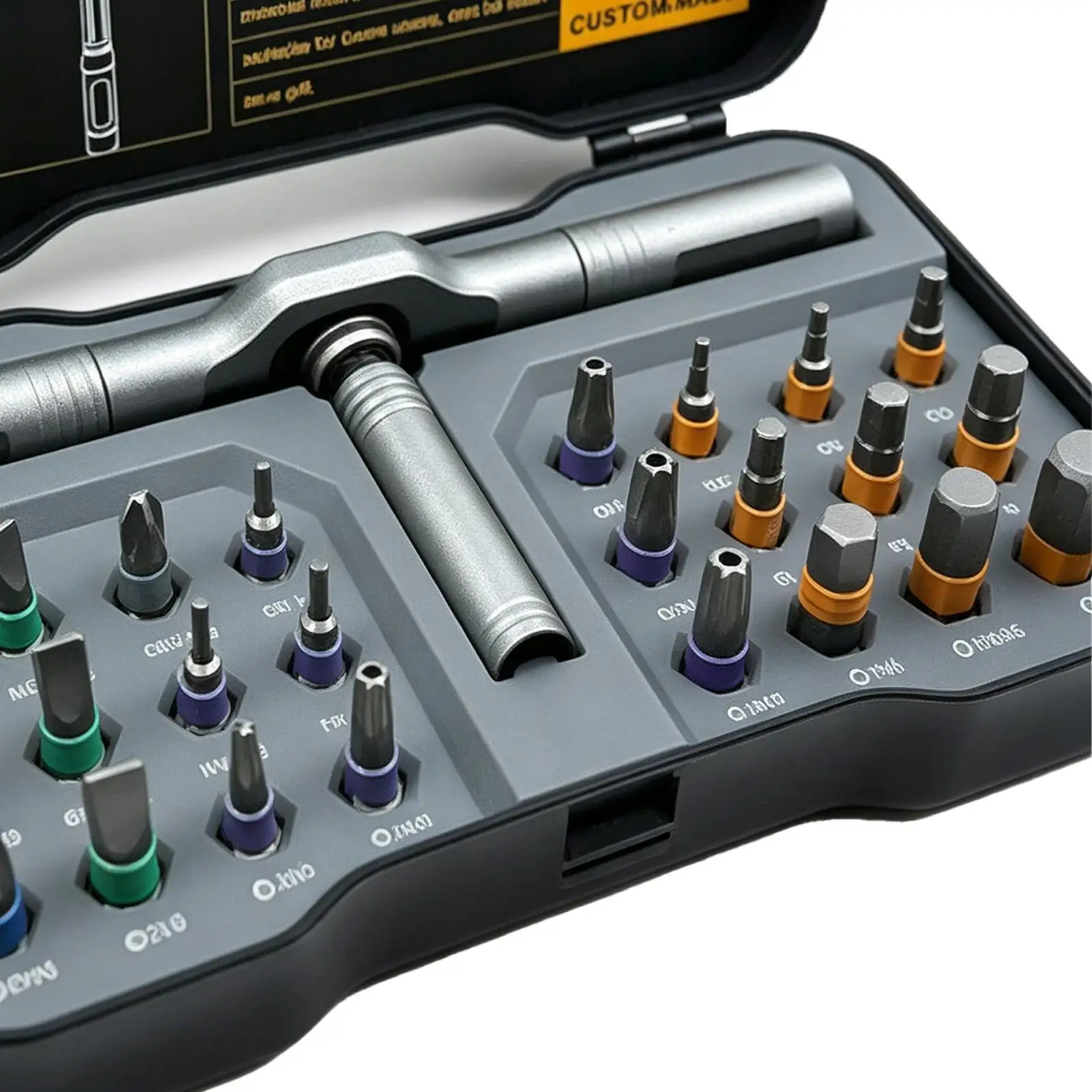 Magnetic Ratchet Screwdriver Set 24-in-1 Magnetic Hex Wrench Maintenance Tool Automotive Repair Wrench Set For Automotive Home
Magnetic Ratchet Screwdriver Set 24-in-1 Magnetic Hex Wrench Maintenance Tool Automotive Repair Wrench Set For Automotive Home