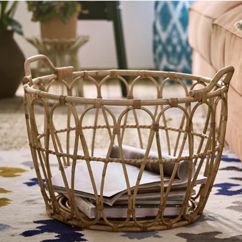 Rattan basket storage towel dirty clothes portable sundries hotel homestay decoration mando
Rattan basket storage towel dirty clothes portable sundries hotel homestay decoration mando