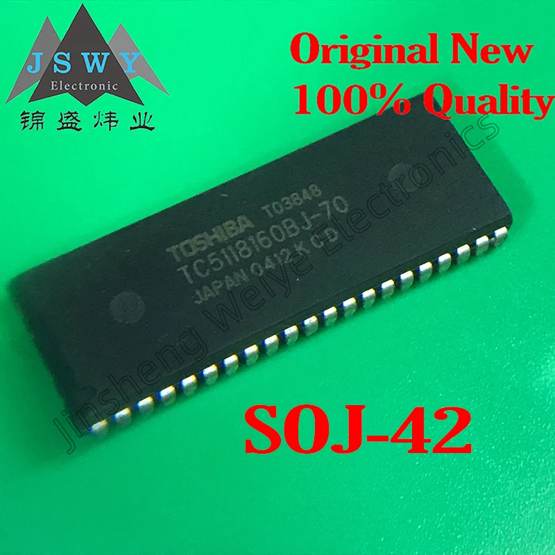 (5/20pcs) TC5118160BJ-70 SOJ-42 TC5118160BJ/Memory Chip/New Genuine Spot Electronics
(5/20pcs) TC5118160BJ-70 SOJ-42 TC5118160BJ/Memory Chip/New Genuine Spot Electronics