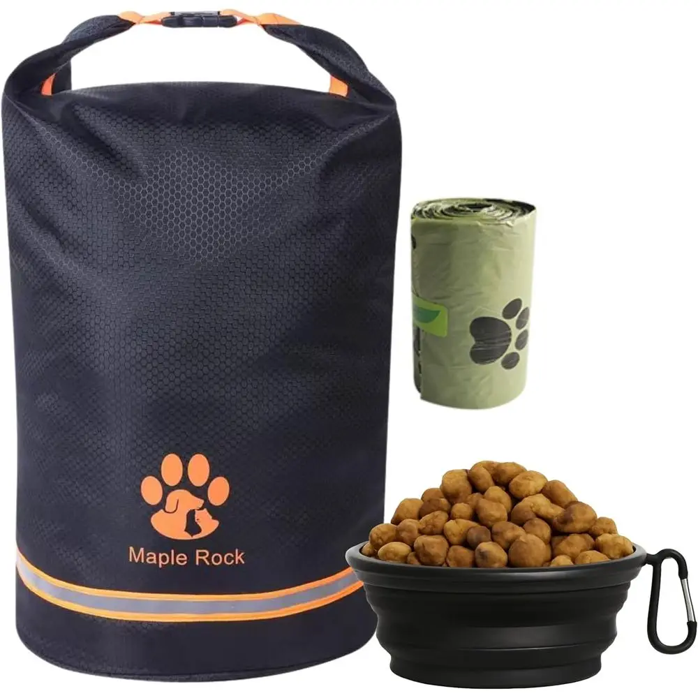 Travel Bag - 84 Cups/26 lbs/20 Litre Capacity | Leak-Proof, Water-Resistant Dog Food Storage Container for Travel, Camping, RV &
Travel Bag - 84 Cups/26 lbs/20 Litre Capacity | Leak-Proof, Water-Resistant Dog Food Storage Container for Travel, Camping, RV &