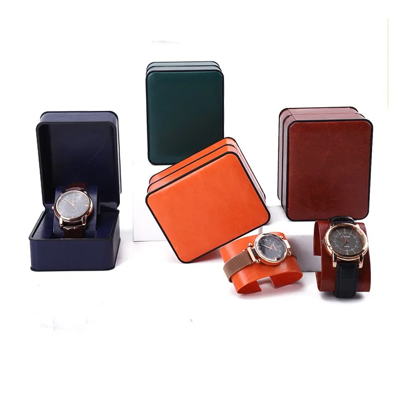 1PC High-end PU Leather Single Watch Box with Pillow Men Women Fashion Jwelry Box Gift Packaging Box Wristwatch Display Case
1PC High-end PU Leather Single Watch Box with Pillow Men Women Fashion Jwelry Box Gift Packaging Box Wristwatch Display Case