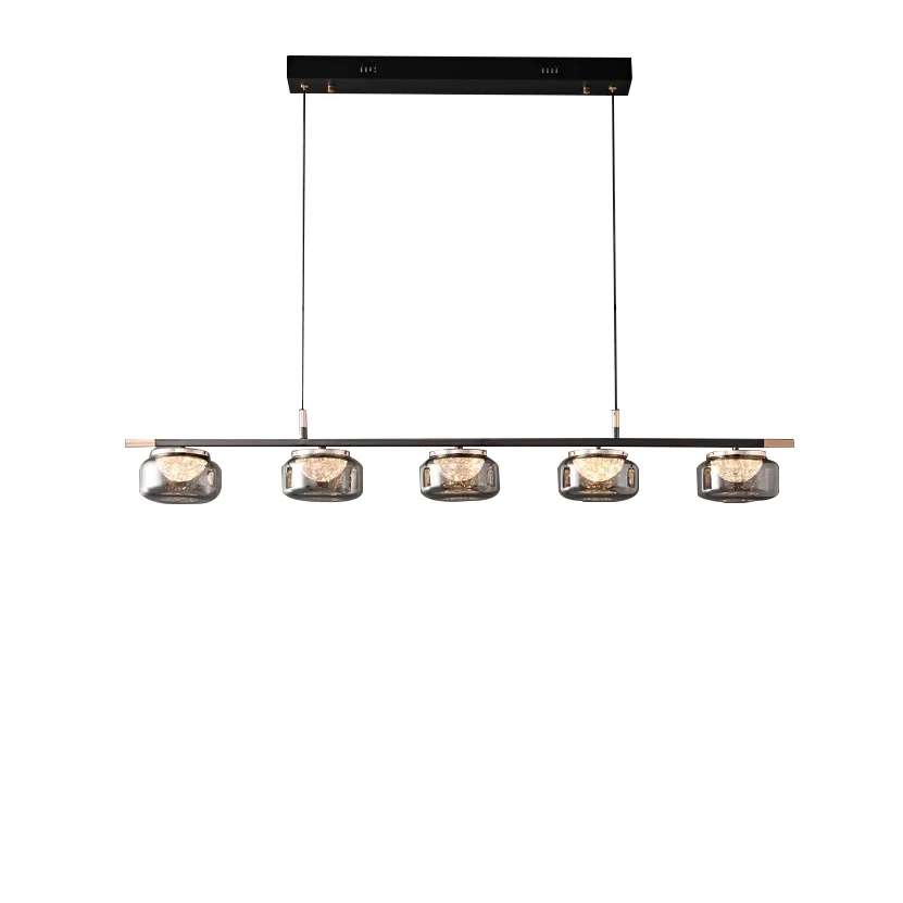 Post-modern Creative Candy Jar Gray Glass Pendant Light Long Dimmable Remote Control Dining Table Light Luxury Easy Installation
Post-modern Creative Candy Jar Gray Glass Pendant Light Long Dimmable Remote Control Dining Table Light Luxury Easy Installation