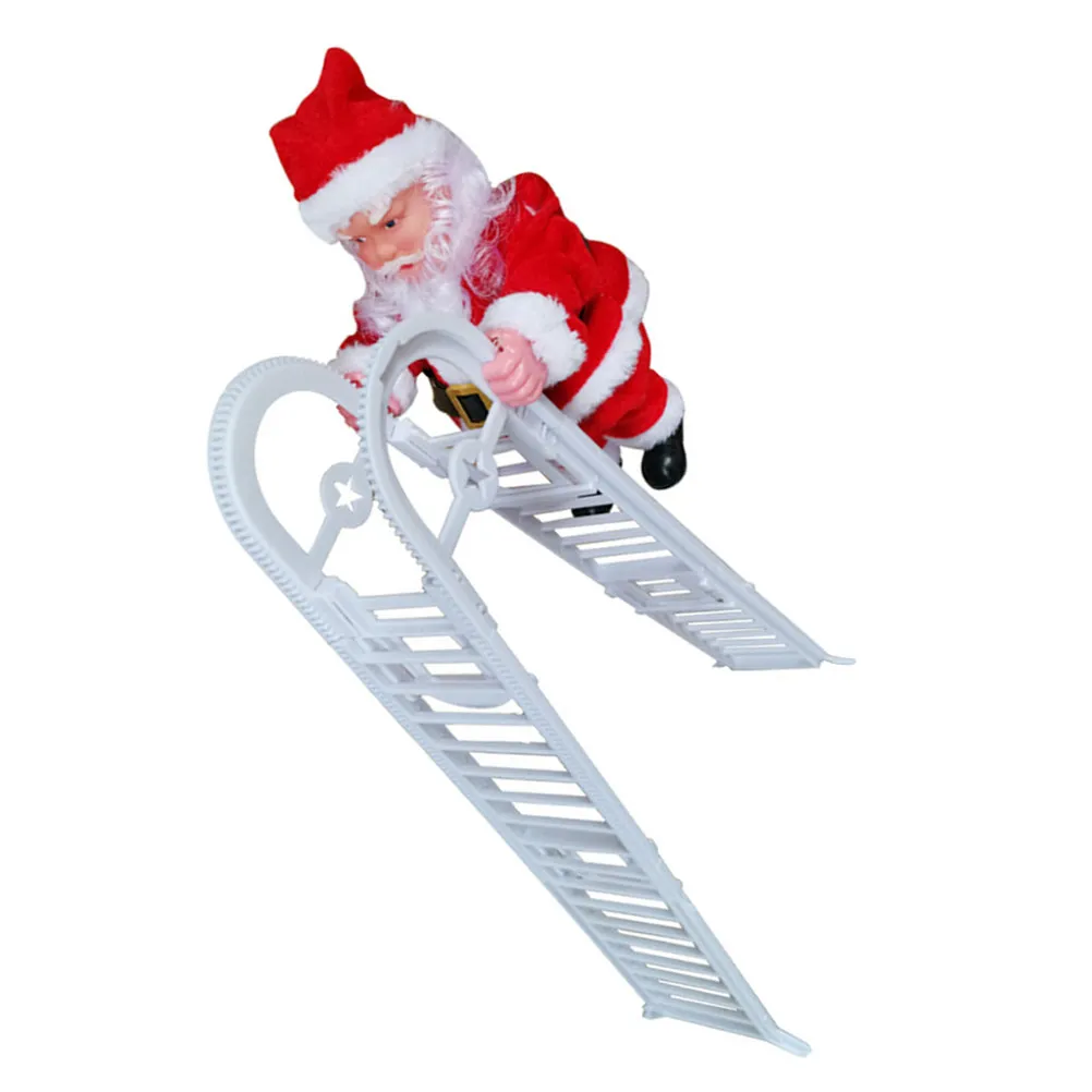 1Pcs Electric Climbing Santa Claus Decoration Funny Christmas Party Ornament Xmas Room Desktop Decor Christmas Atmosphere
1Pcs Electric Climbing Santa Claus Decoration Funny Christmas Party Ornament Xmas Room Desktop Decor Christmas Atmosphere