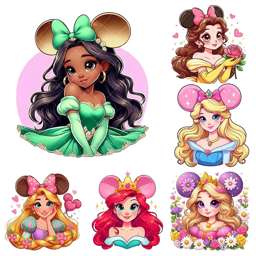 Disney Princess Mickey Print Patches for Clothes Disney Heat Vinyl Transfer for Woman Clothing Luxury Ironing Sticker Applique
Disney Princess Mickey Print Patches for Clothes Disney Heat Vinyl Transfer for Woman Clothing Luxury Ironing Sticker Applique