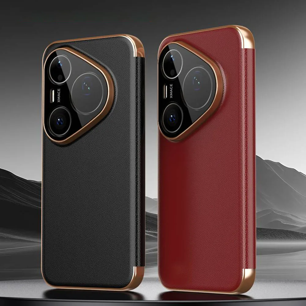 Genuine Leather Case For Huawei Pura 80 Pro Plus Case Pura80 Ultra Window View Intelligent Flip Cover For Pura 80Pro Protector
Genuine Leather Case For Huawei Pura 80 Pro Plus Case Pura80 Ultra Window View Intelligent Flip Cover For Pura 80Pro Protector