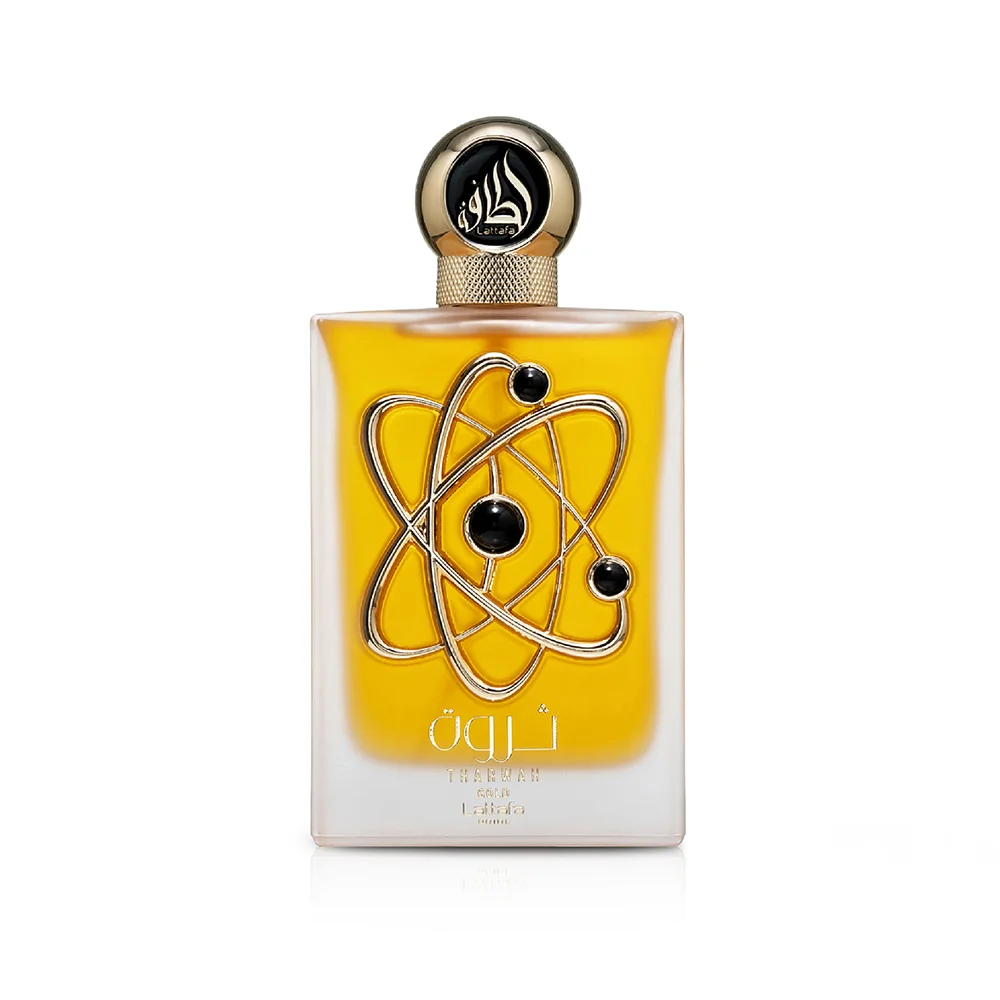 Lattafa - Tharwah Gold EDP (100ml)
Lattafa - Tharwah Gold EDP (100ml)
